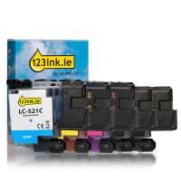 123ink version replaces Brother LC-521 series ink cartridge 5-pack 051534