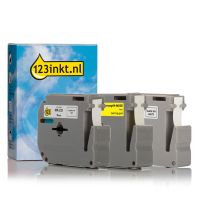 123ink version replaces Brother M-K221BZ+M-K221SBZ+M-K621BZ, 9mm | 3-pack