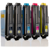 123ink version replaces Brother TN-243 toner 5-pack (2 black + 3 colours)