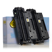 123ink version replaces HP 05XD (CE505XD) high-capacity black toner 2-pack 132156