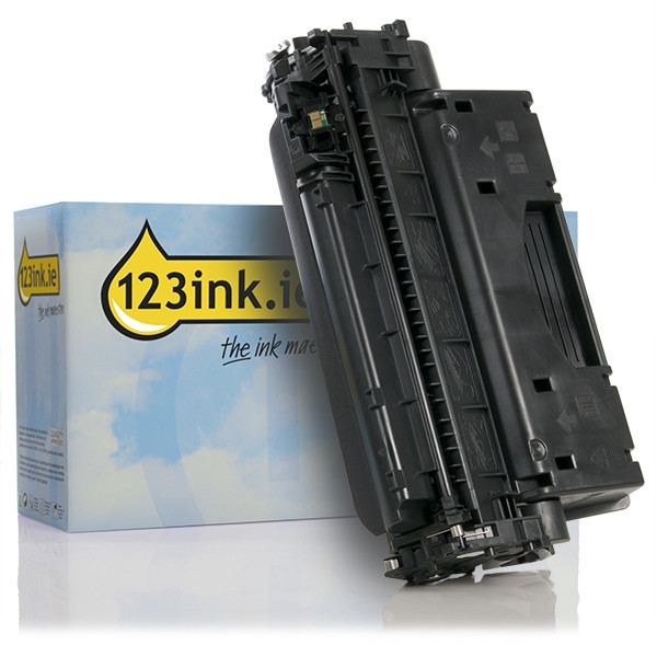 123ink version replaces HP 05X (CE505X) extra high capacity black toner  055142 - 1