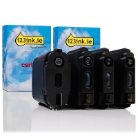 123ink version replaces HP 10 black + HP 11 C/M/Y ink cartridge 4-pack