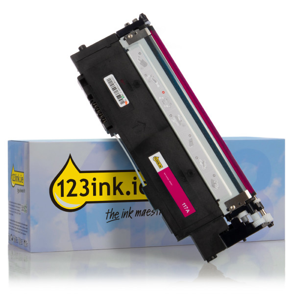 123ink version replaces HP 117A (W2073A) magenta toner W2073AC 055461 - 1