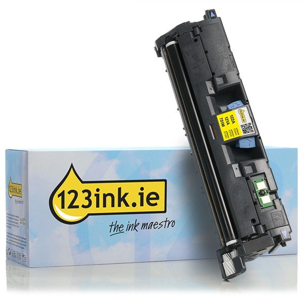 123ink version replaces HP 121A (C9702A) yellow toner C9702AC 039185 - 1
