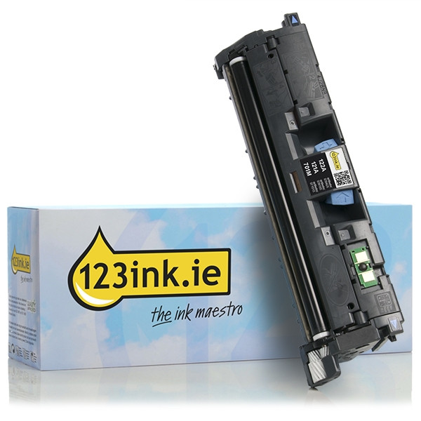123ink version replaces HP 122A (Q3960A) black toner Q3960AC 039425 - 1