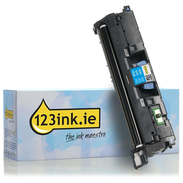 123ink version replaces HP 122A (Q3961A) high capacity cyan toner Q3961AC 039435 - 1