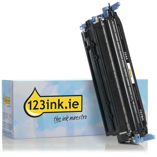 123ink version replaces HP 124A (Q6000A) black toner Q6000AC 039542 - 1