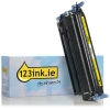 123ink version replaces HP 124A (Q6002A) yellow toner