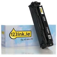 123ink version replaces HP 125A (CB540A) black toner CB540AC 039805