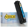 123ink version replaces HP 125A (CB541A) cyan toner