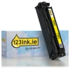 123ink version replaces HP 125A (CB542A) yellow toner