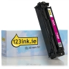 123ink version replaces HP 125A (CB543A) magenta toner