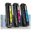 123ink version replaces HP 125A (CF373AM) C/M/Y toner 3-pack 054765 - 1