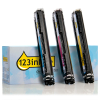123ink version replaces HP 126A (CF341A) C/M/Y toner 3-pack 054095 - 1