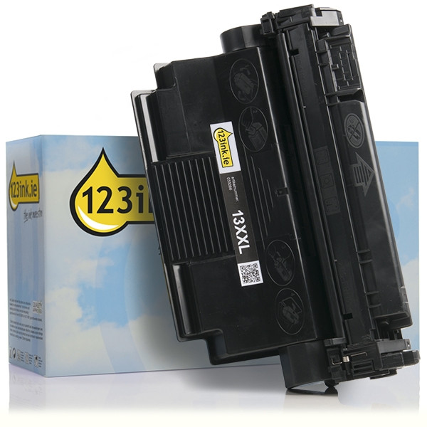 123ink version replaces HP 13X (Q2613X) XL extra high capacity black toner Q2613XXC 033086 - 1