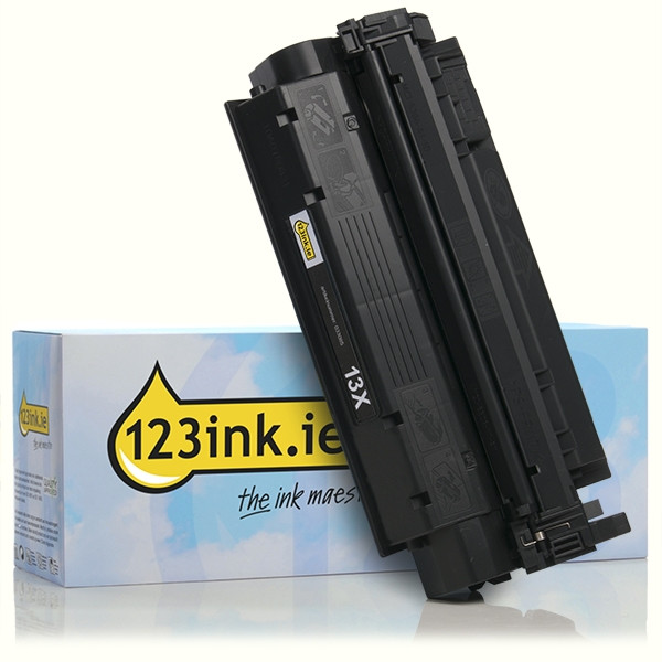123ink version replaces HP 13X (Q2613X) high capacity black toner Q2613XC 033085 - 1