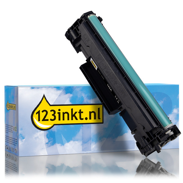 123ink version replaces HP 142A (W1420A) black toner W1420AC 055503 - 1