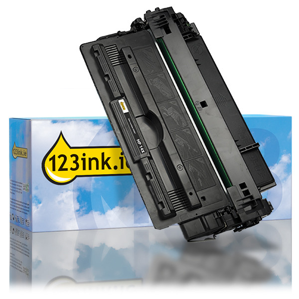 123ink version replaces HP 14X (CF214X) high capacity black toner 054667 - 1