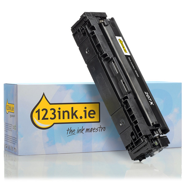 123ink version replaces HP 207X (W2210X) high-capacity black toner 093051 - 1