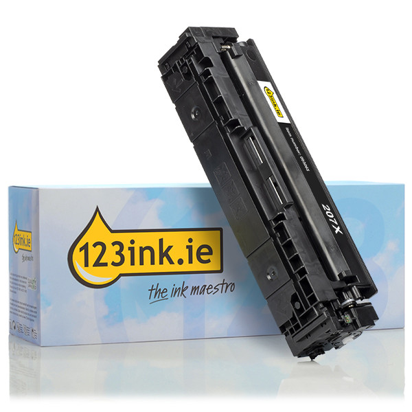 123ink version replaces HP 207X (W2210X) high capacity black toner W2210XC 093051 - 1