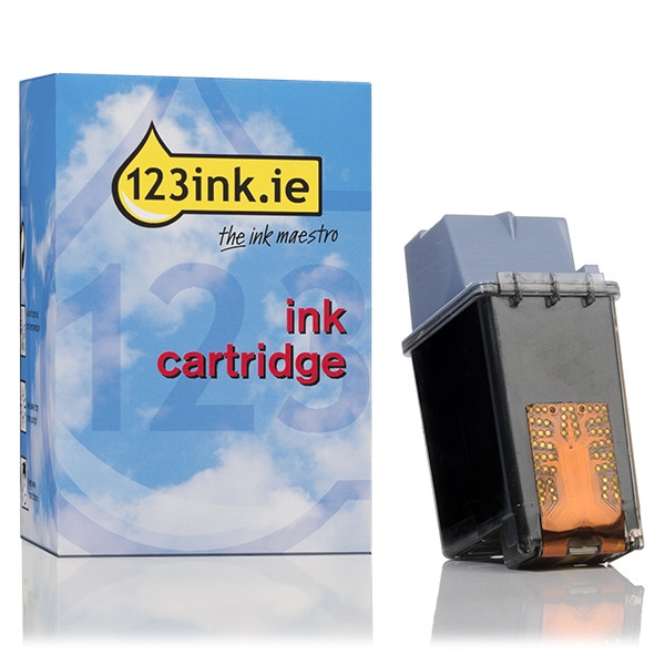 123ink version replaces HP 20 (C6614D/DE) black ink cartridge C6614DEC 030321 - 1