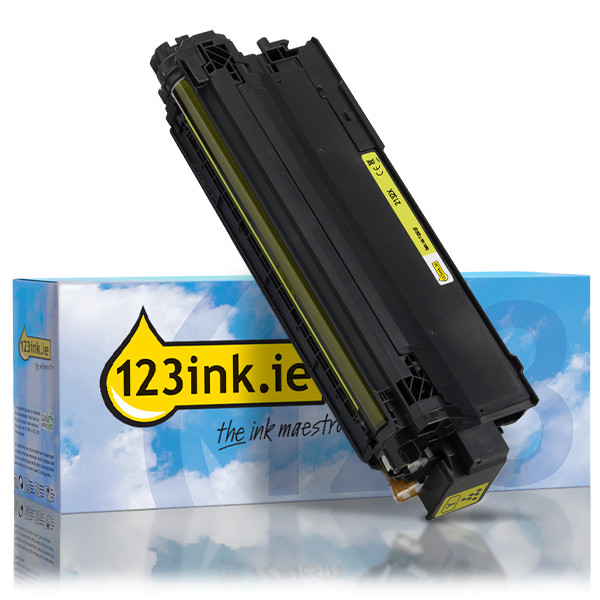 123ink version replaces HP 213A (W2132A) yellow toner W2132AC 133033 - 1