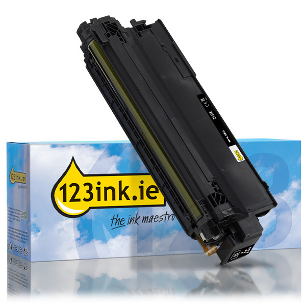 123ink version replaces HP 213X (W2130X) high capacity black toner W2130XC 133037 - 1