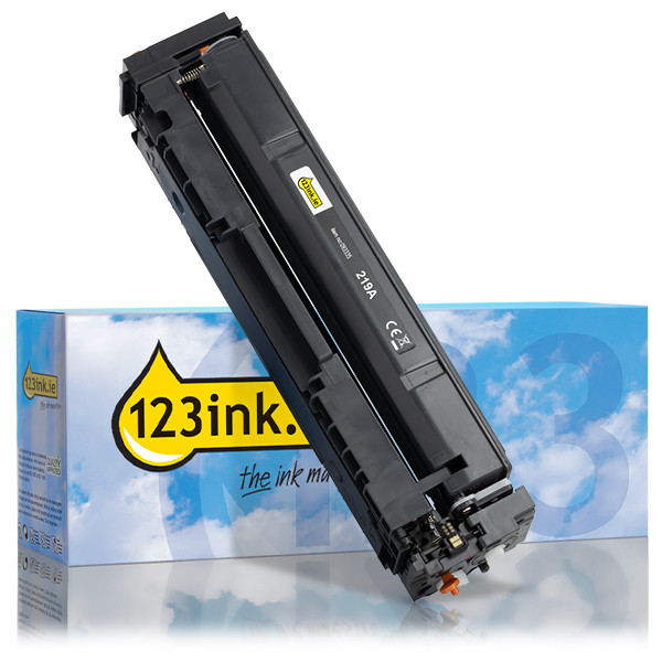 123ink version replaces HP 219A (W2190A) black toner 093335 - 1
