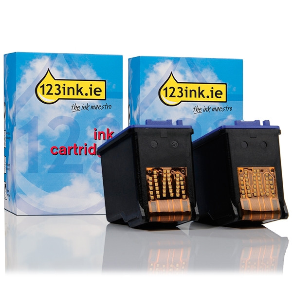 123ink version replaces HP 22 (C9352AE) colour 2-pack  160028 - 1
