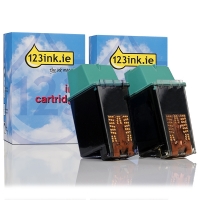 123ink version replaces HP 26 (51626A/AE) black ink cartridge 2-pack 030022