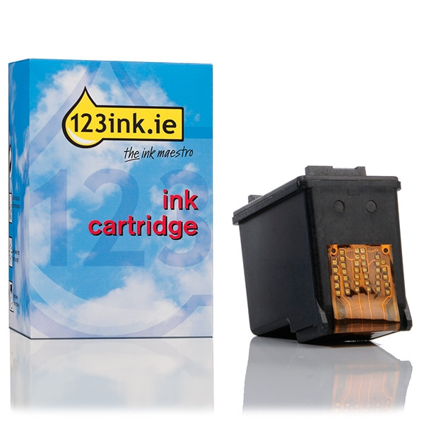 123ink version replaces HP 27 (C8727A/AE) black ink cartridge C8727AEC 031281 - 1