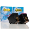 123ink version replaces HP 300XL high capacity black and colour 2-pack