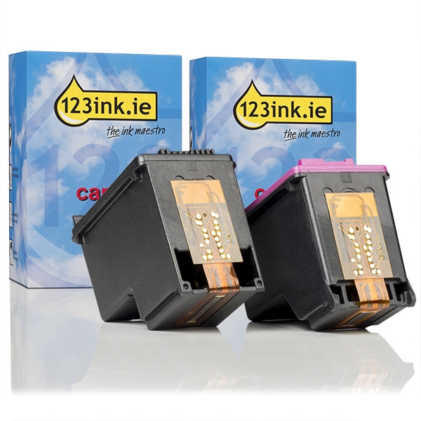 123ink version replaces HP 302XL black / colour cartridge 2-pack  160132 - 1