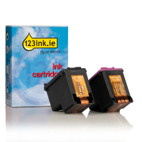 123ink version replaces HP 303 black and colour ink cartridge 2-pack