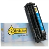 123ink version replaces HP 304A (CC531A) cyan toner