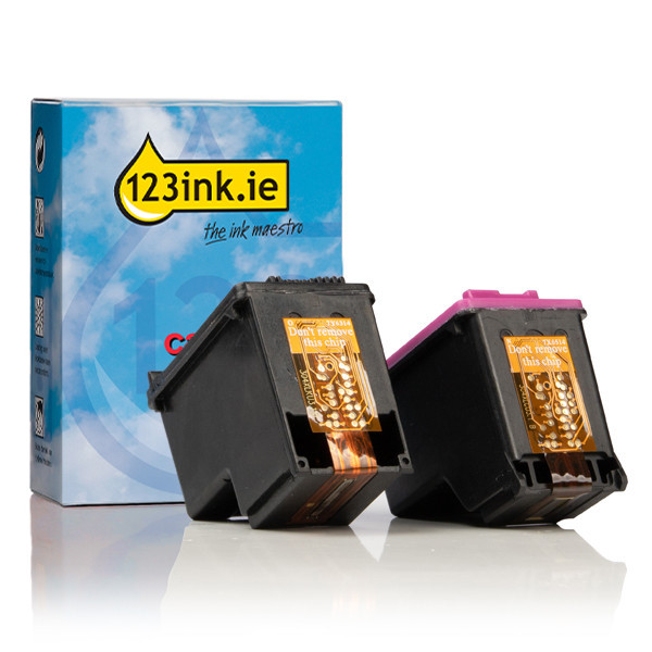 123ink version replaces HP 304 black/colour ink cartridge 2-pack 3JB05AE301C 3JB05AEC 160238 - 1