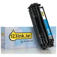 123ink version replaces HP 305A (CE411A) cyan toner CE411AC 054061