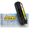 123ink version replaces HP 305A (CE412A) yellow toner