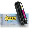123ink version replaces HP 305A (CE413A) magenta toner