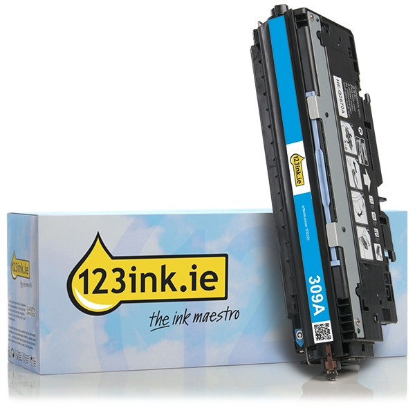 123ink version replaces HP 309A (Q2671A) cyan toner Q2671AC 039325 - 1