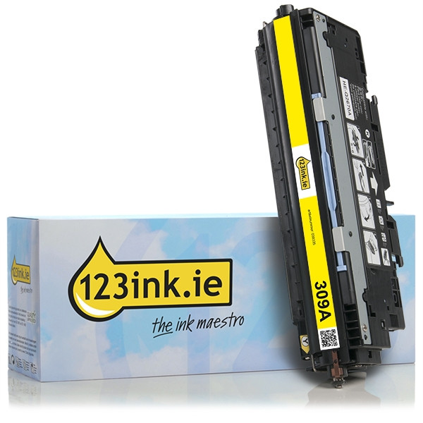 123ink version replaces HP 309A (Q2672A) yellow toner Q2672AC 039335 - 1