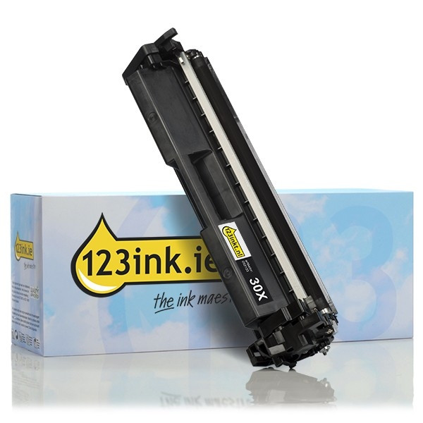 123ink version replaces HP 30A (CF230A) black toner CF230AC 055330 - 1
