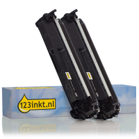 123ink version replaces HP 30X (CF230X) high capacity black toner (2-pack) CF230XC 160716