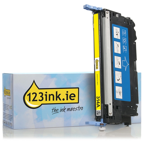 123ink version replaces HP 314A (Q7562A) yellow toner Q7562AC 039571 - 1