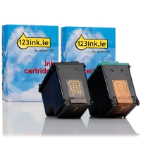 123ink version replaces HP 338 / HP 343 (SD449EE) cartridge 2-pack SD449EEC 160088