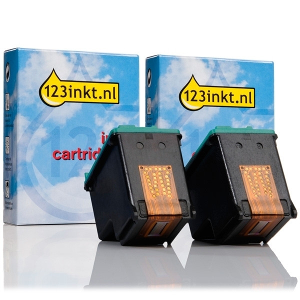 123ink version replaces HP 342 colour ink cartridge 2-pack C9361EEC 031255 - 1