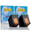 123ink version replaces HP 344 (C9505E/EE) high capacity colour ink cartridge 2-pack 160052 - 1