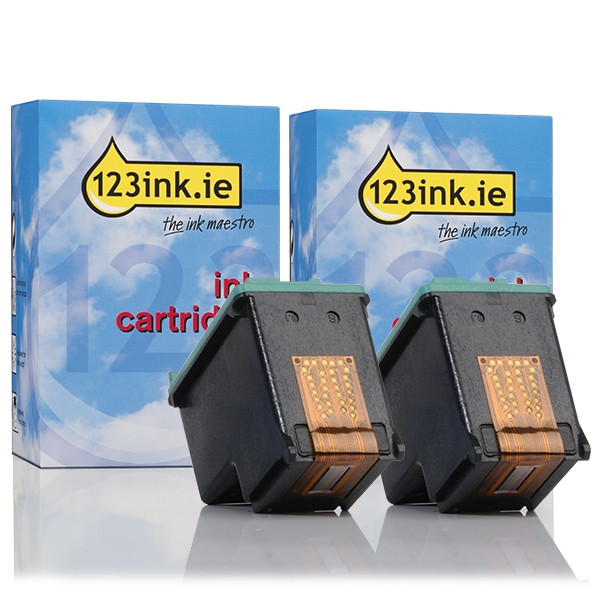 123ink version replaces HP 351XL colour ink cartridge 2-pack  160100 - 1