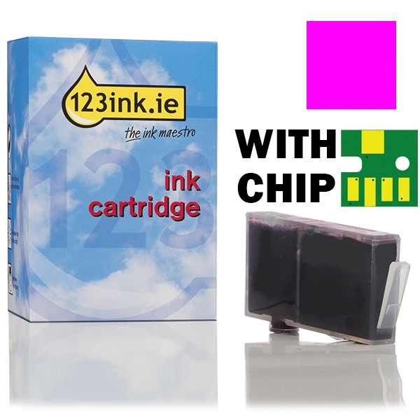123ink version replaces HP 364XL (CB319EE) high capacity magenta ink cartridge CB319EEC 044177 - 1