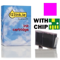 123ink version replaces HP 364XL (CB319EE) high capacity magenta ink cartridge CB319EEC 044177